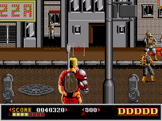 Dynamite Duke screenshot 4 for Sega Mega Drive